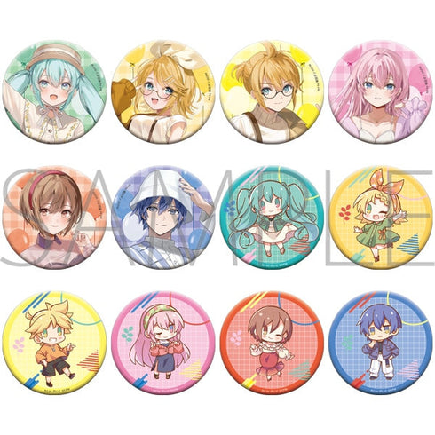 『初音ミクシリーズ』きらきら缶バッジコレクション/レジャフェス【BOX】